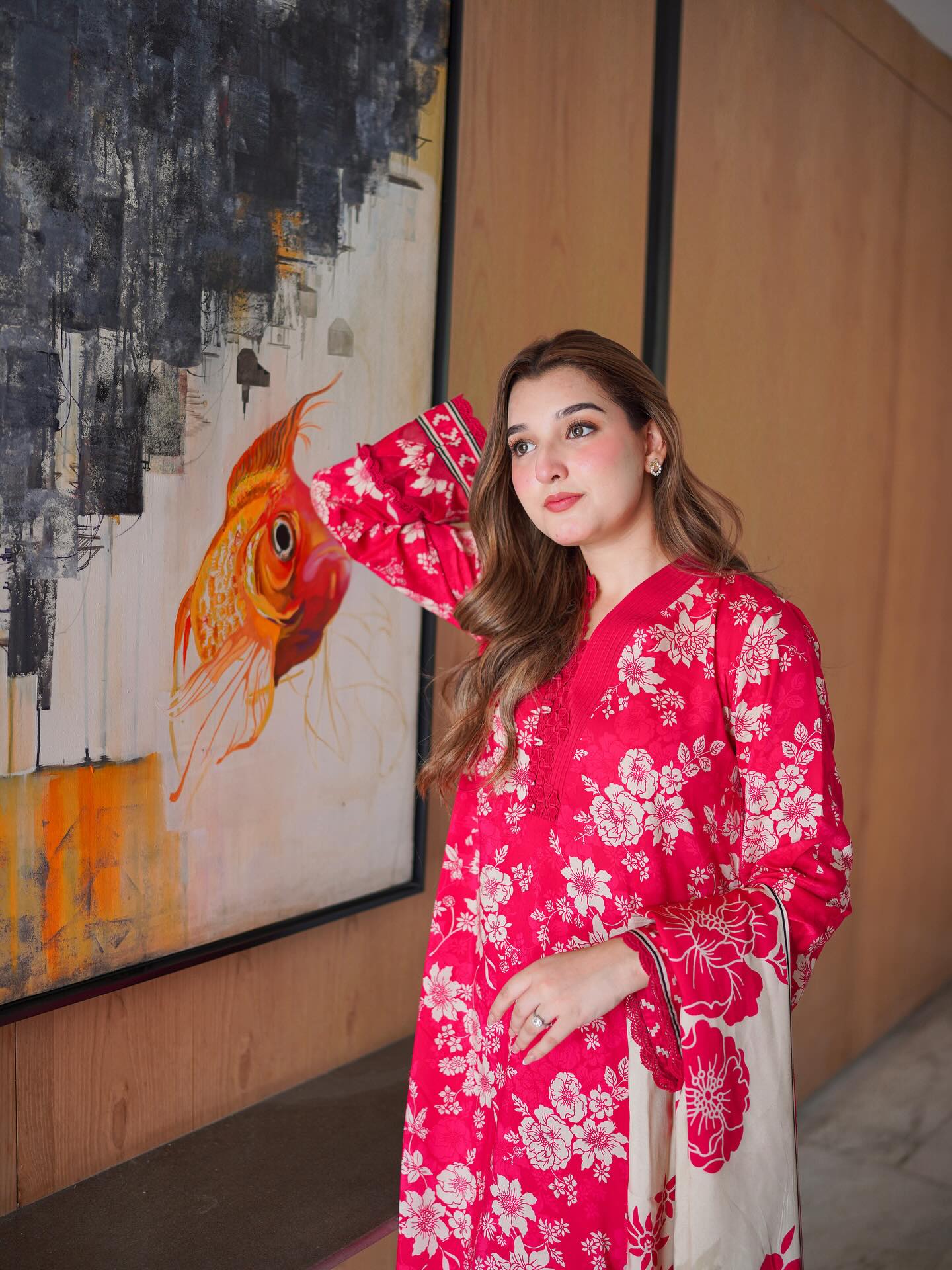 Winter 3PC Karandi Digital Print Dress - KP33416