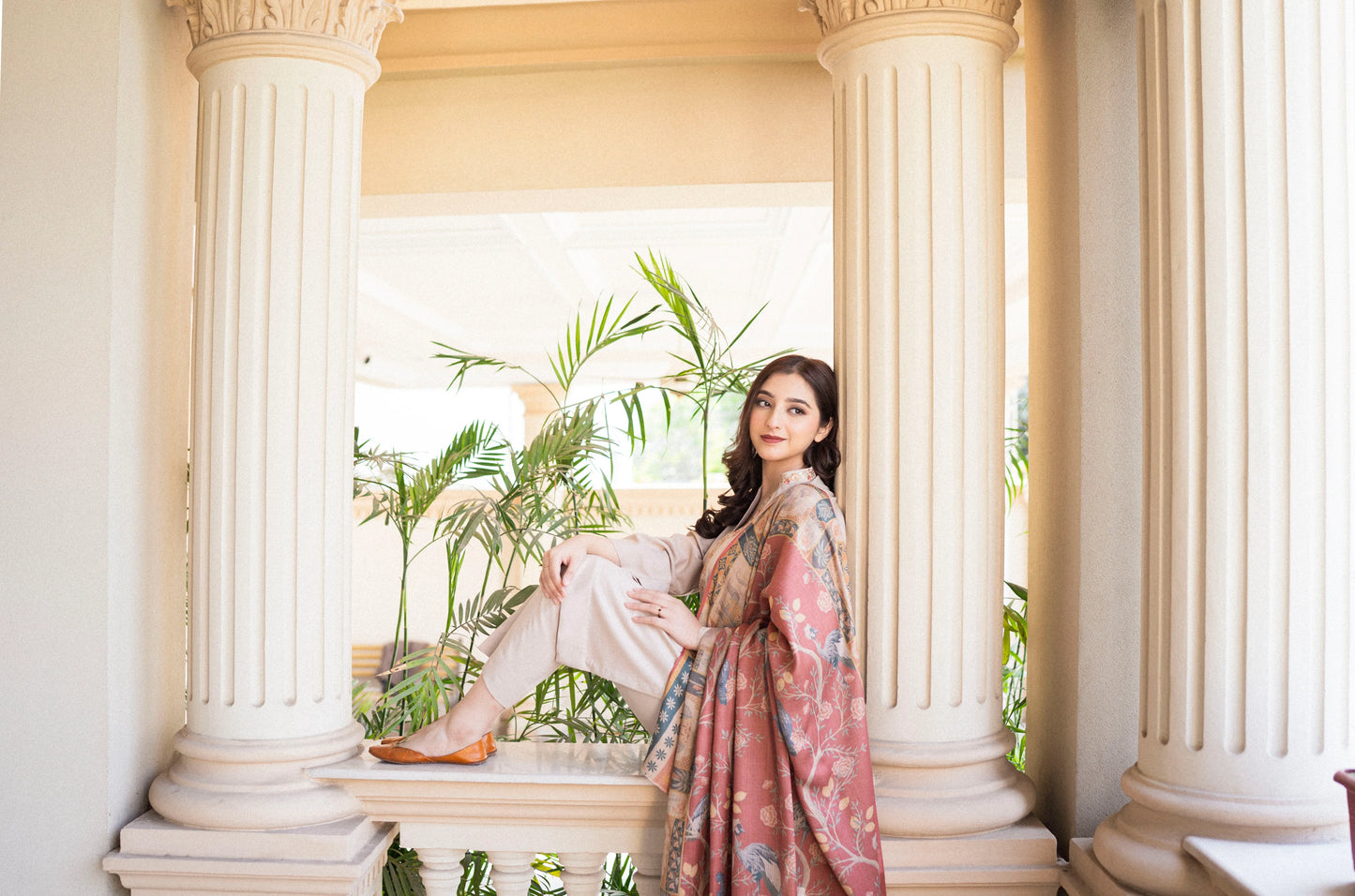Winter 3PC Dhanak Embroidered Suit - KP3355