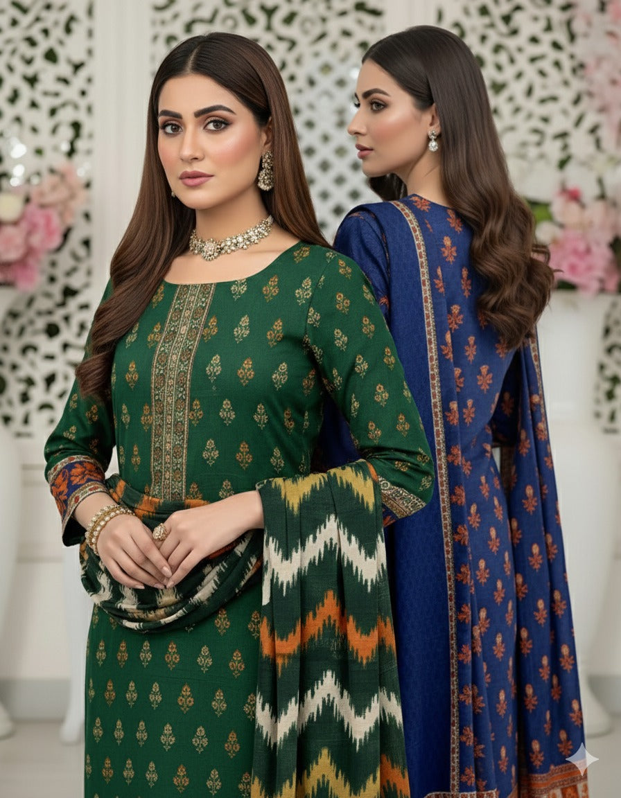Summer 3PC Lawn Suit