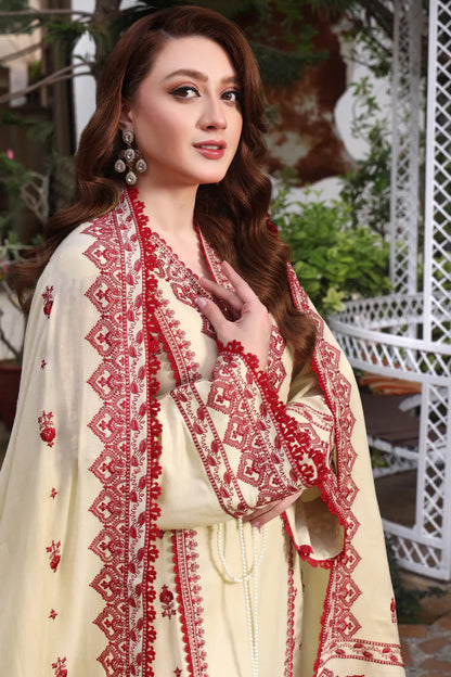 Winter 3PC Dhanak Embroidered Suit - kp3383