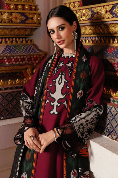 Winter 3PC Karandi Digital Print Dress - KP3388