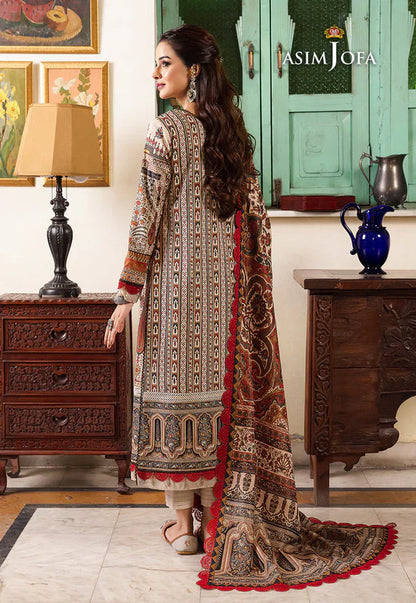 Winter 3PC Karandi Digital Print Dress - KP33114