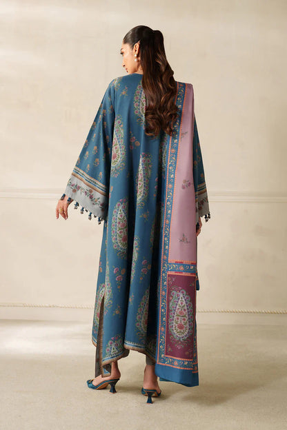 Winter 3PC Karandi Digital Print Dress - KP33139