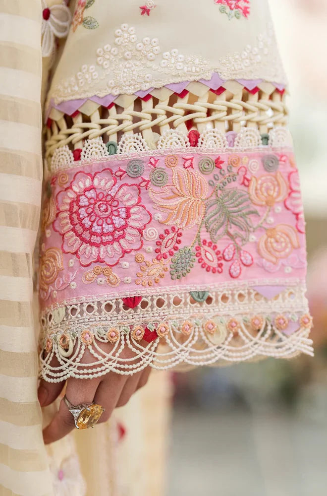 Summer 3PC Lawn Embroidered Suit - KP1101
