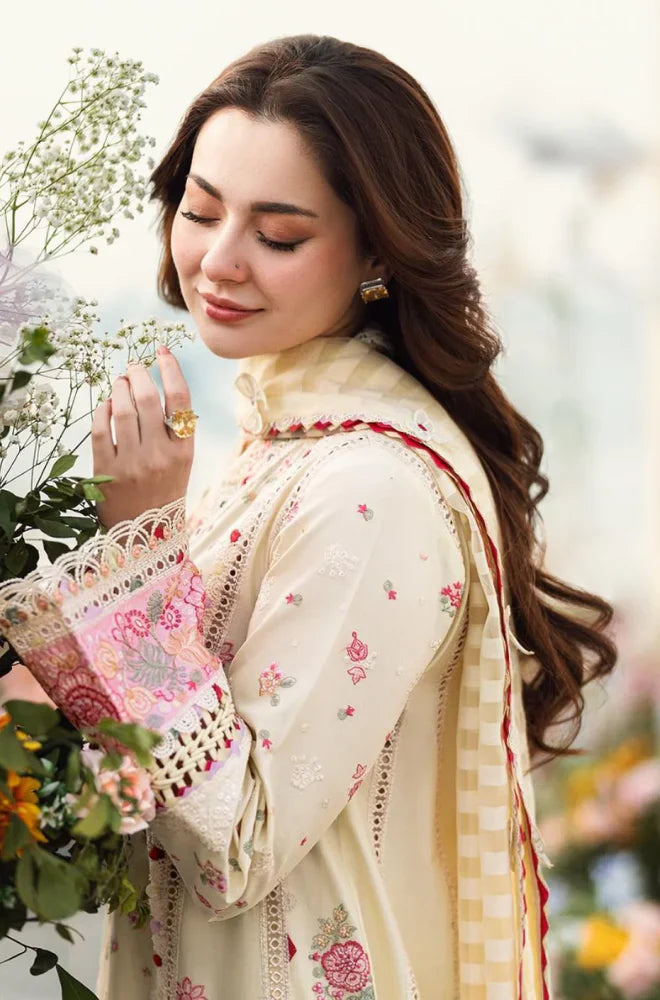 Summer 3PC Lawn Embroidered Suit - KP1101