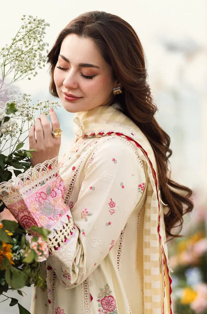 Summer 3PC Lawn Embroidered Suit - KP1101
