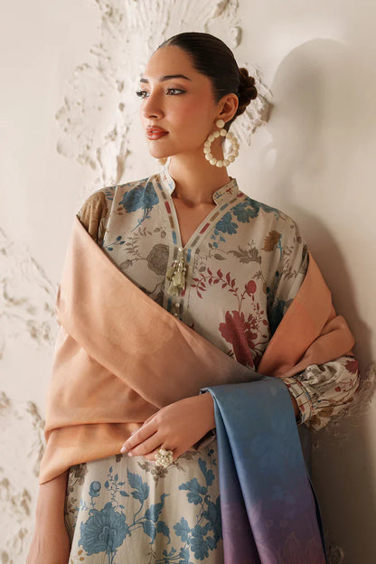 Winter 3PC Karandi Digital Print Dress - KP33140