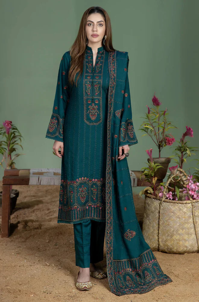 Summer 3PC Lawn Embroidered Suit - kp1120