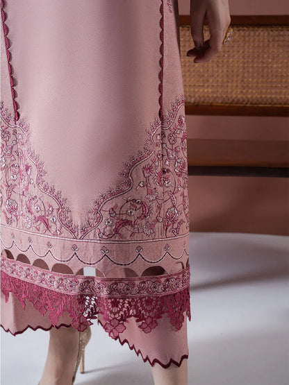 Winter  3PC Dhanak Embroidered Suit - kp3384