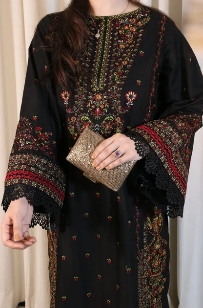 Summer 3PC Lawn Embroidered Suit - KP1102