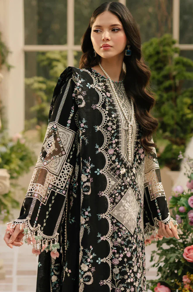 Summer 3PC Lawn Chikankri Embroidered Suit - KP1128