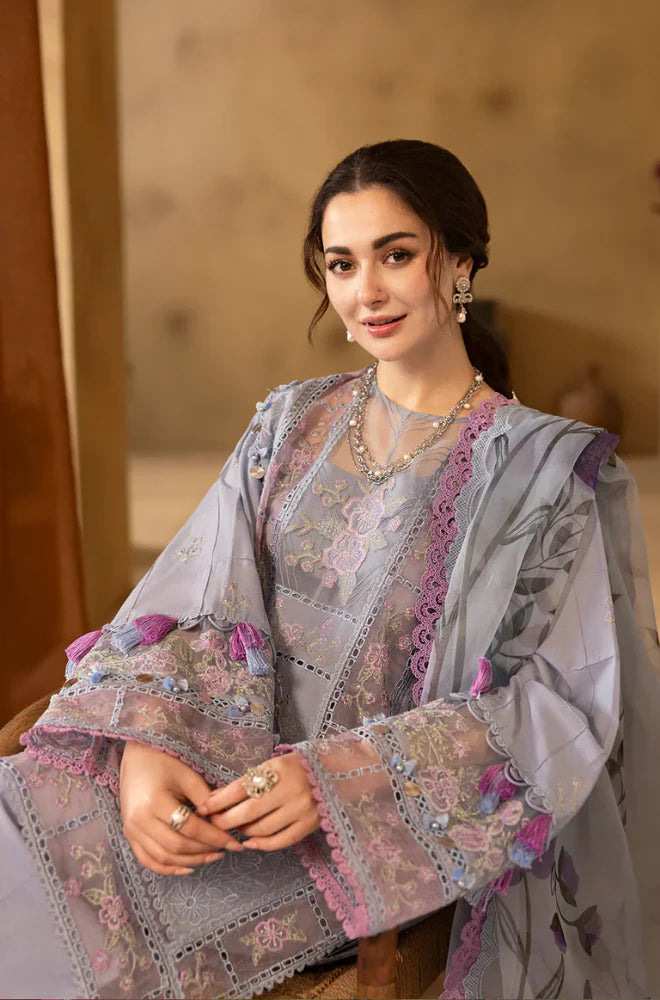 3PC Lawn Chickenkari Embroidered Suit  KP1063