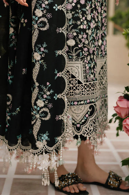 Summer 3PC Lawn Chikankri Embroidered Suit - KP1128