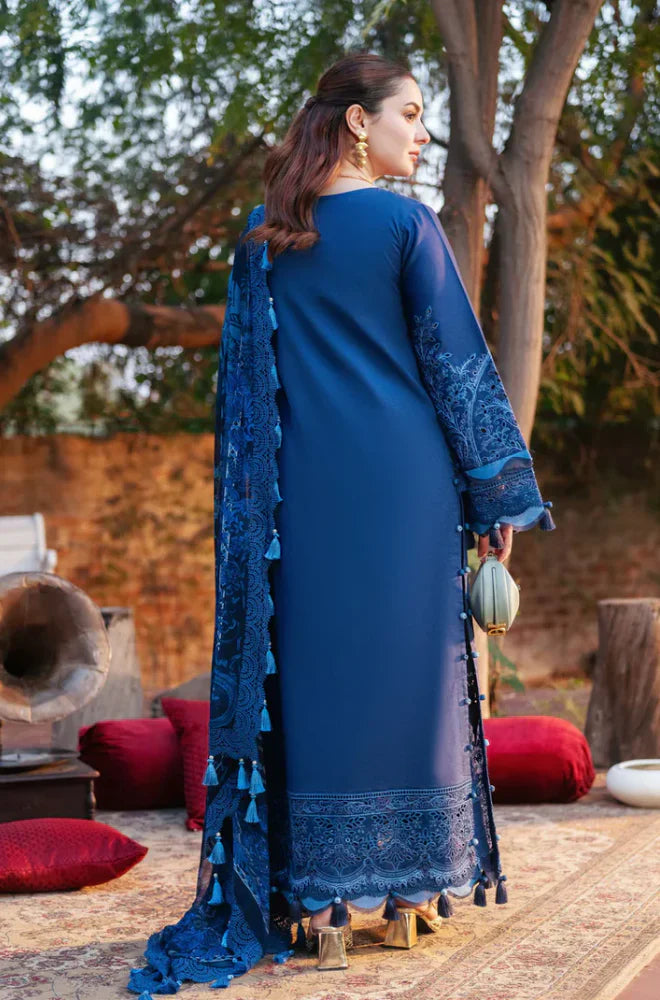 Summer 3PC Lawn ChickenKari Embroidered Suit - KP1117