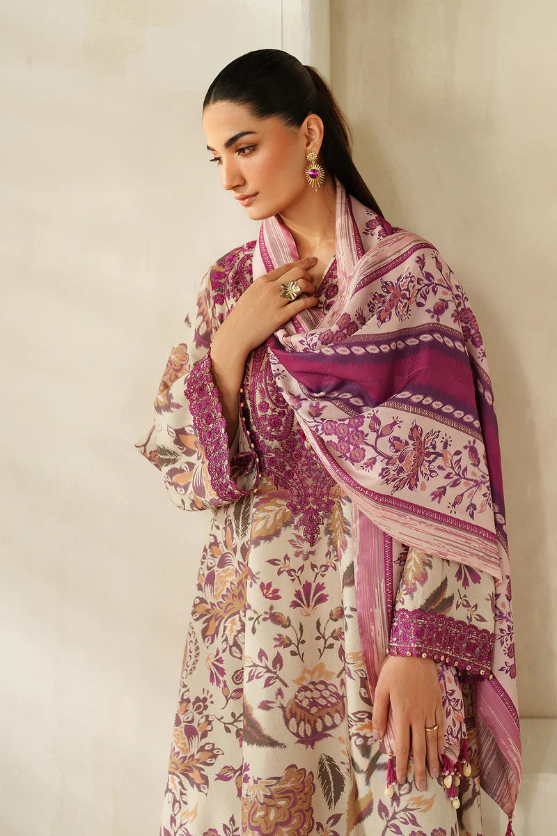 Winter 3PC Karandi Digital Print Dress - KP33147