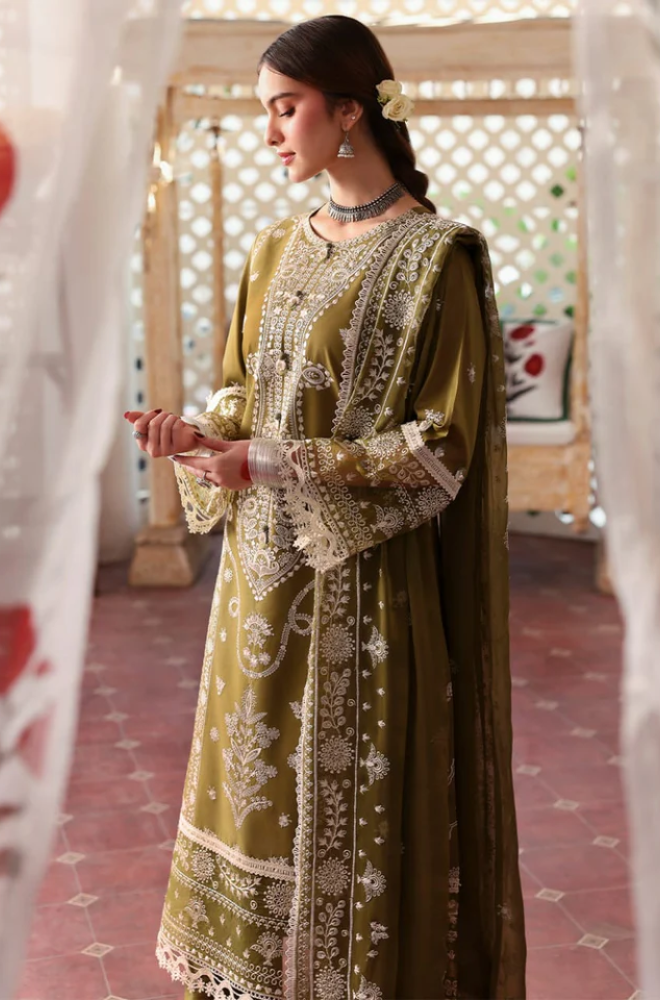 Summer 3PC Lawn Embroidered with Sequence Suit - KP1110