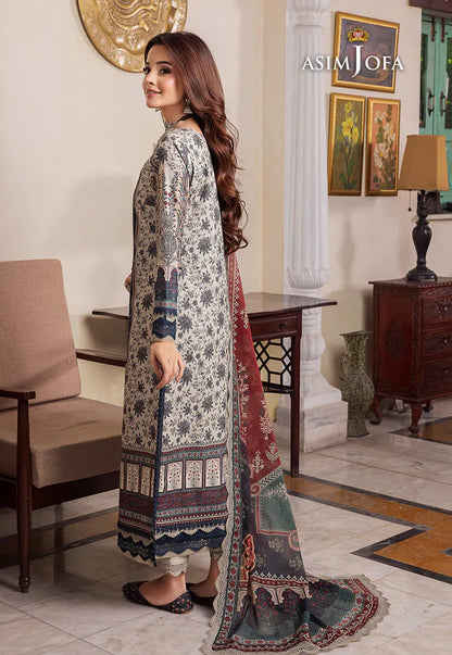 Summer 3PC LAWN Digital Print Dress - KP1143