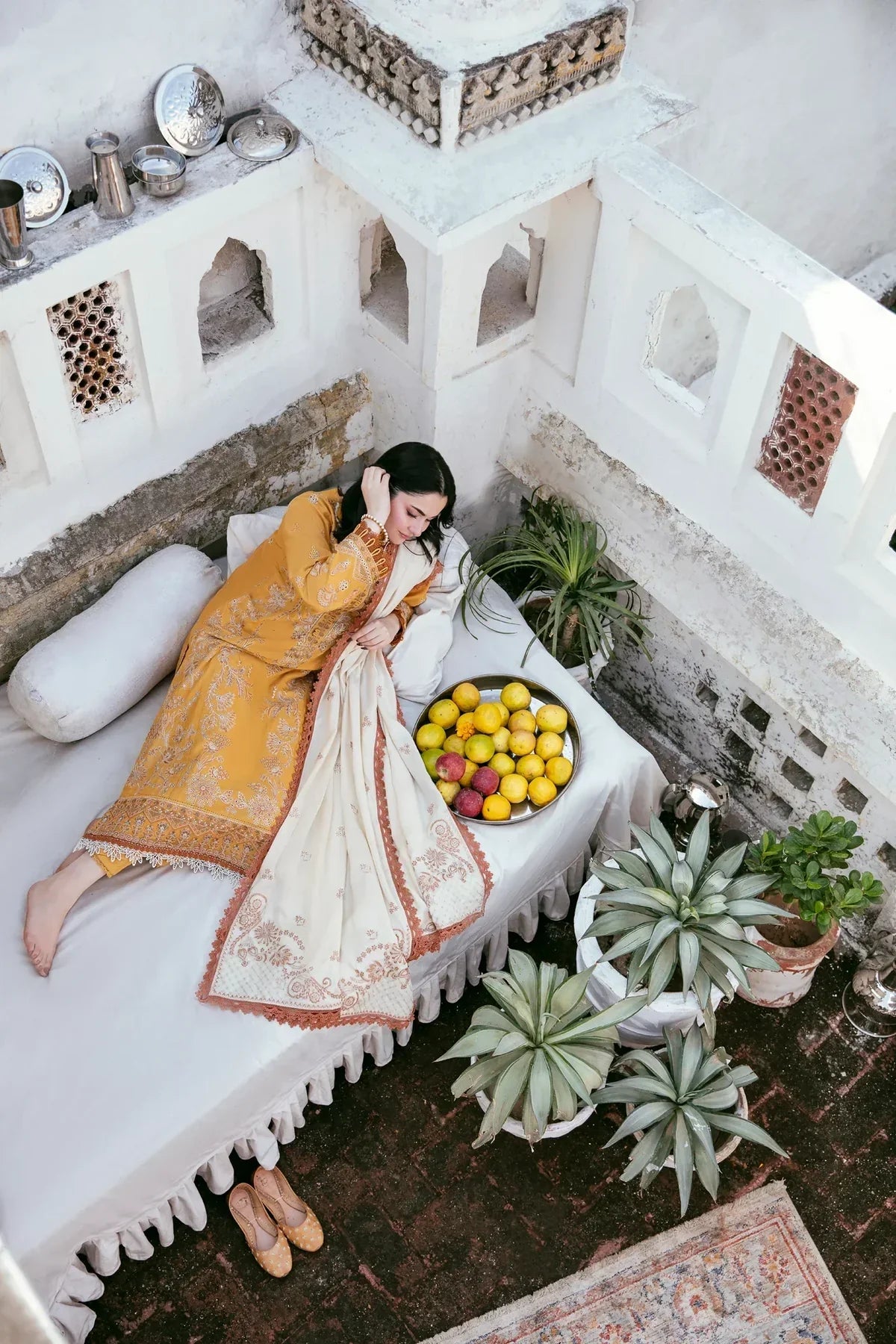 Winter 3PC Dhanak Embroidered Suit - kp3346