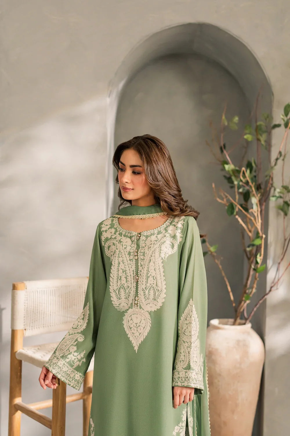 Summer 3PC Lawn Embroidered Suit - kp1125