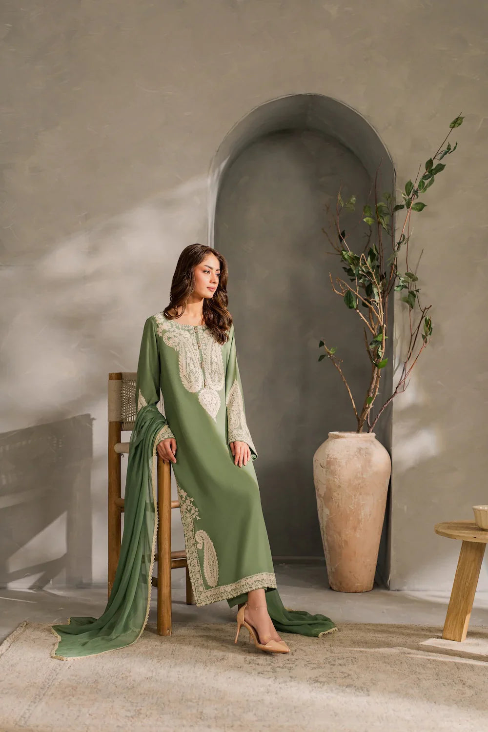 Summer 3PC Lawn Embroidered Suit - kp1125