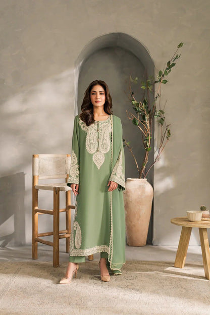 Summer 3PC Lawn Embroidered Suit - kp1125