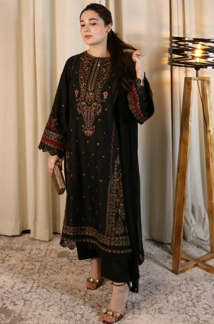 Summer 3PC Lawn Embroidered Suit - KP1102