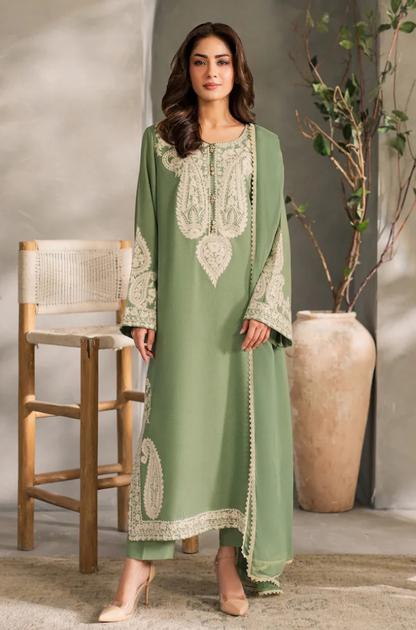 Summer 3PC Lawn Embroidered Suit - kp1125