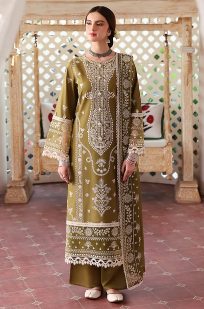 Summer 3PC Lawn Embroidered with Sequence Suit - KP1110