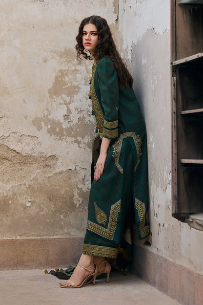 Winter  3PC Karandi Digital Print Dress - KP33136