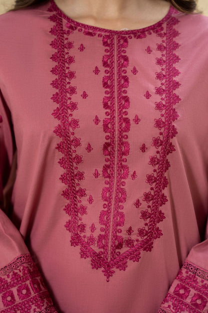 Winter   2PC Dhanak Embroidered Suit - KP3371