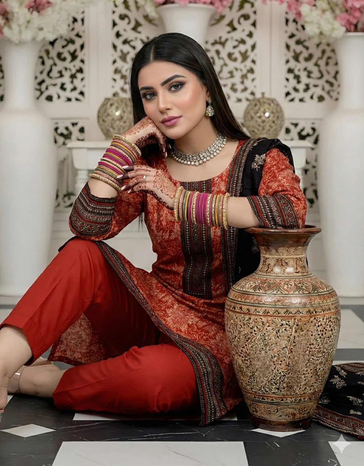Summer 3PC Lawn Suit
