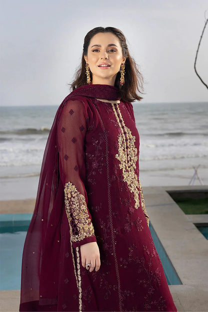 Summer 3PC Lawn Embroidered Suit- KP1114